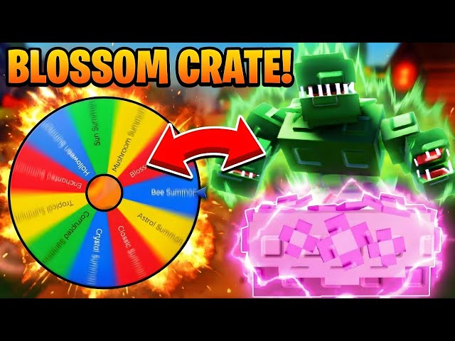 We SPUN the WHEEL… and GOT the BLOSSOM CRATE?! (GTD)