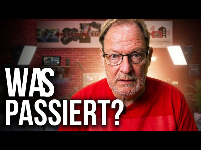 man streamt sich! Dies & Das - Talking Head Livestream über News & Bewährtes.