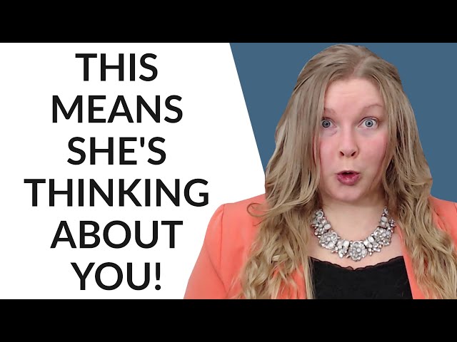CRAZY SIGNS SHE’S CONSTANTLY THINKING ABOUT YOU! 😏