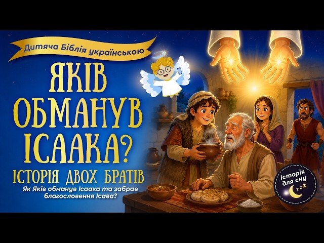 Children's Bible: The Truth About Jacob's Deception and Isaac's Blessing 🌙 Story & Lullaby for Ki...
