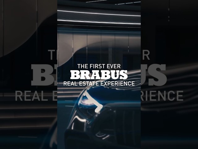 Brabus go architectural! World's first brabus resedential project in Abudhabi  #abudhabi #brabus