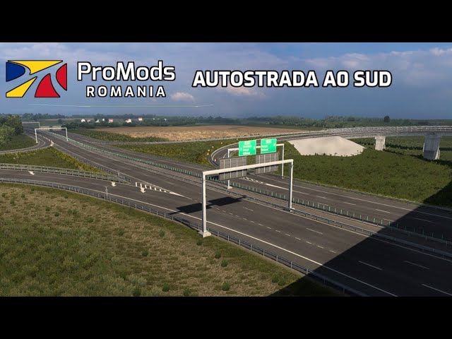 ProMods Romania: Autostrada A0 Sud Gameplay Video