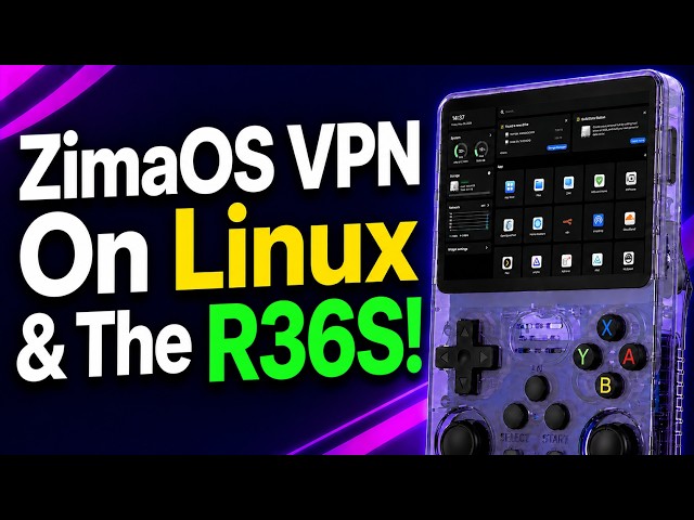 Manage Your ZimaOS Server Remotely From Linux & An R36S!