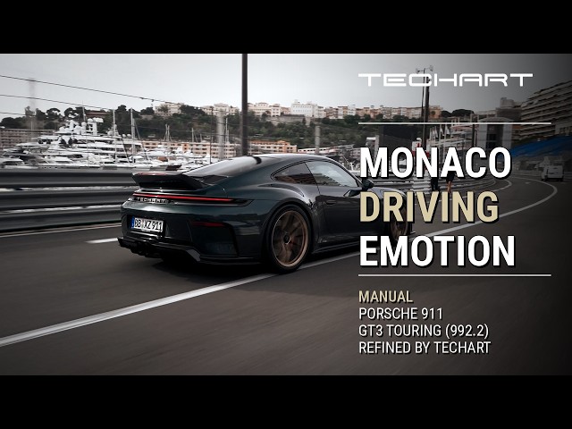 Manual Porsche 911 GT3 Touring (992.2) refined by TECHART | Monaco Driving Emotion