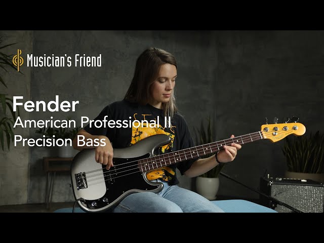 Fender American Professional II Precision Bass Demo - All Playing, No Talking