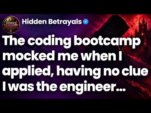 The coding bootcamp mocked me when I applied, having no clue I was the engineer