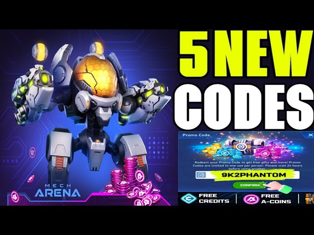 🔥 NEW SEPTEMBER 2026 🔥 MECH ARENA PROMO CODES | ALL WORKING CODES & FREE MECHS + REWARDS 🎁