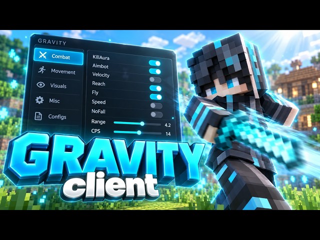 Gravity Client Review: How To Get This 1.8.9 Ghost Client Free