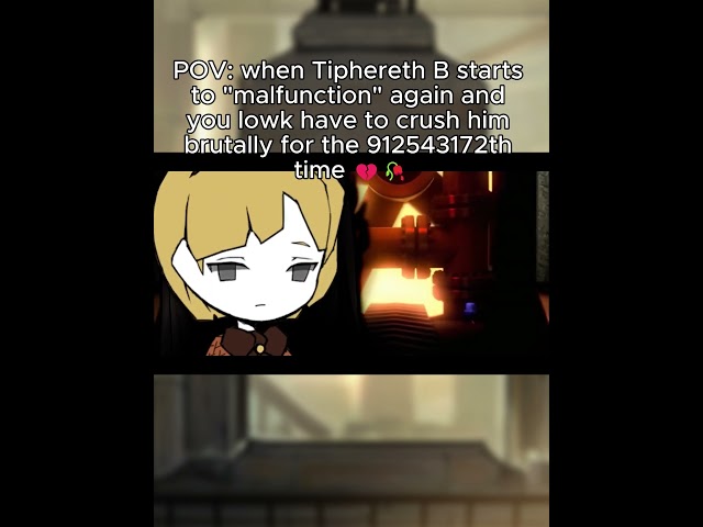 Tiphereth B is in the Thick of It 💔🥀[Lobotomy Corporation]