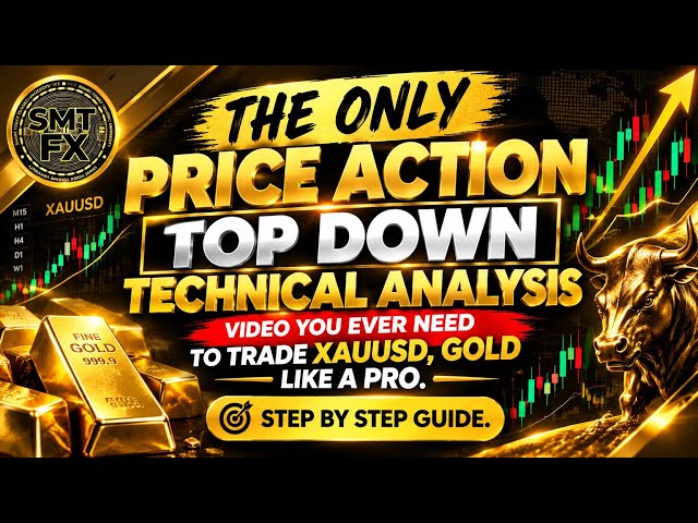 THE ONLY PRICE ACTION TOP DOWN TECHNICAL ANALYSIS VIDEO YOU EVER NEED TO BECOME PROFITABLE. 