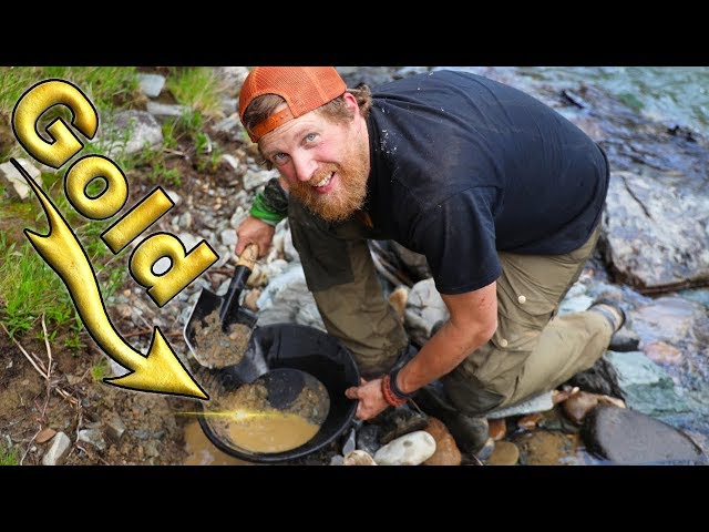 Gold Panning In The Rockies Day 8 Of 30 Day Survival Challenge Canadian Rockies