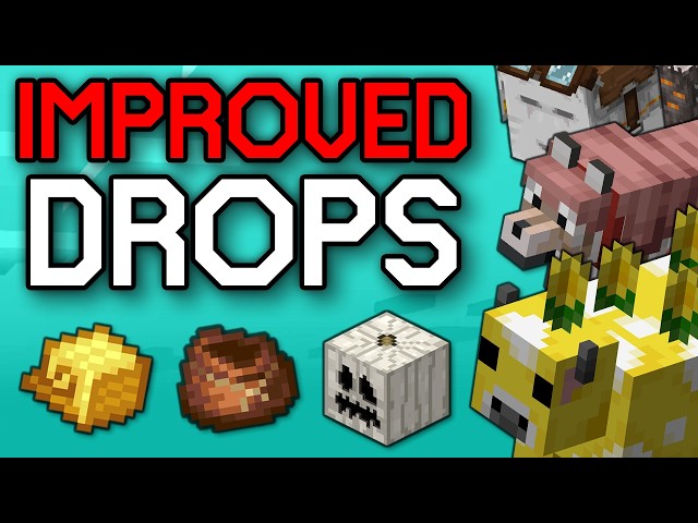 Improving EVERY Minecraft Drop