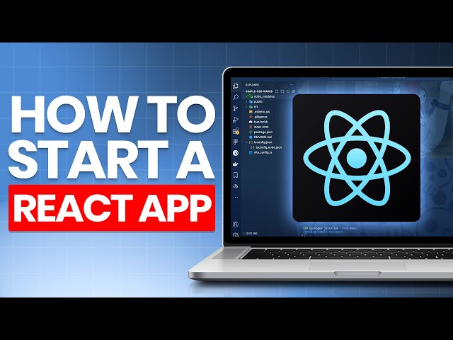 How to Start a REACT App - Full Tutorial