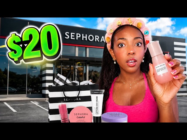I Tried the CHEAPEST Sephora Routine… (was it a mistake?)