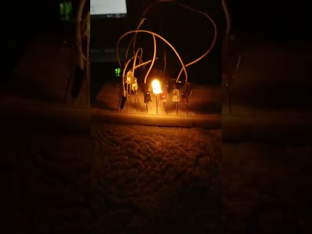 Arduino led pattern #led #light #show #viral #explore #programming #electronic #coding #tech #shorts