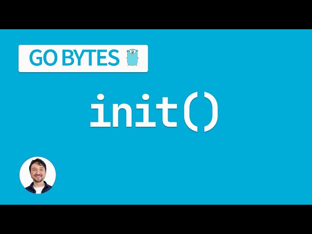 The init() Function in Go