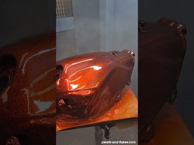 Pintura METAL FLAKES WEAK GOLD + CANDY ORANGE 54 STARDUST