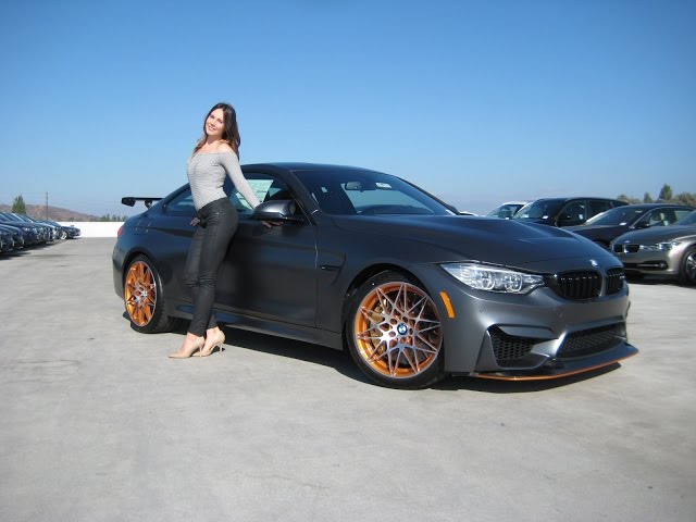 BMW M4 GTS Frozen Dark Grey / Exhaust Sound / 0 to 60 MPH in 3.6 sec. / BMW Review