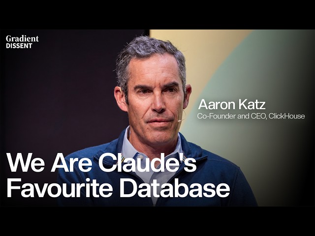Why Anthropic, Meta, and Tesla All Chose the Same Database | Aaron Katz, ClickHouse
