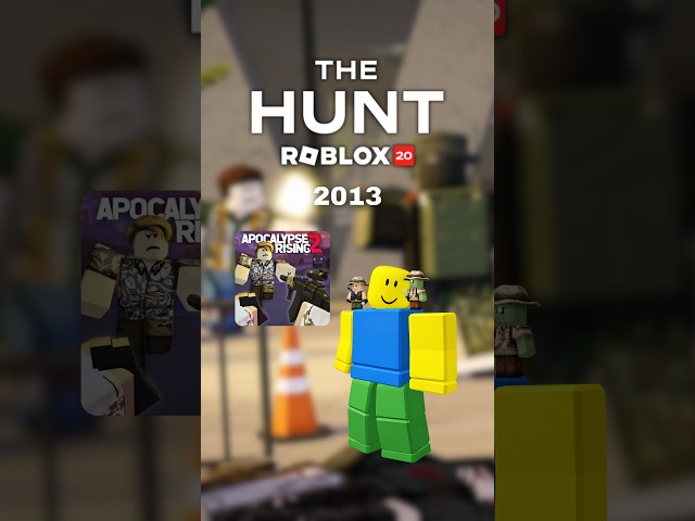 How to Get 2013 UGC in The Hunt: Roblox 20! 🧟🔥