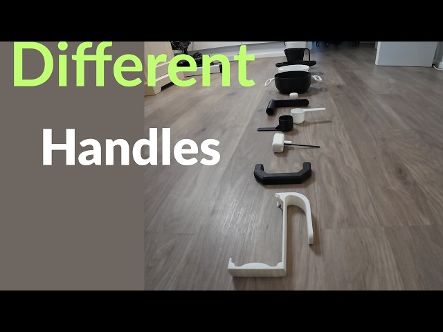 How to design 3d printed handles in different ways