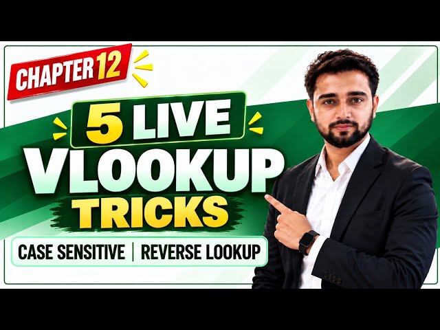 Stop Using Basic VLOOKUP! Learn 5 Advanced VLOOKUP Scenarios in Excel | Chapter 12
