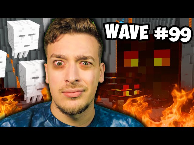 Beating WAVE 100 in INFERNAL Kuudra! (Hypixel SkyBlock)