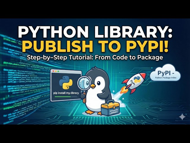 How to Create and Publish Your First Python Library to PyPI