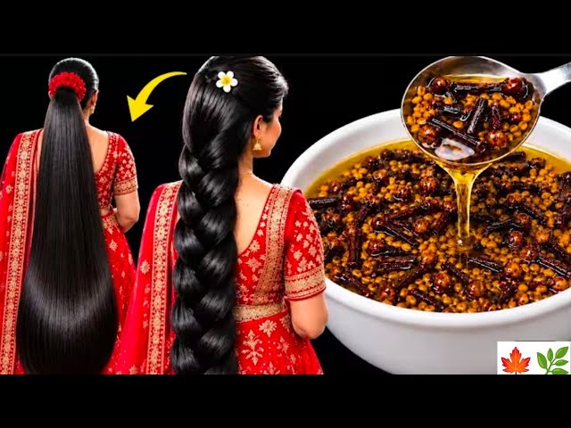 Cloves & Fenugreek seeds Hair Oil for Extreme Hair Growth/Best Home Remedy for Fast Hair Growth