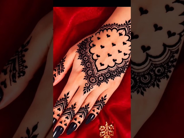 Mehndi designs 2026 simple #mehndi #henna #mehndidesign #mehandi #hennadesign #mehndiacademy
