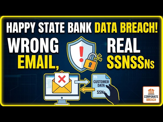 Happy State Bank Data Breach: Wrong Email, Real SSNs