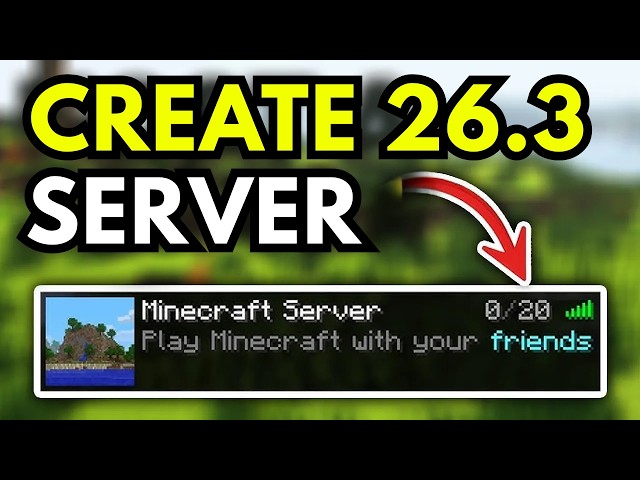 How To Make A 26.3 Snapshot Server