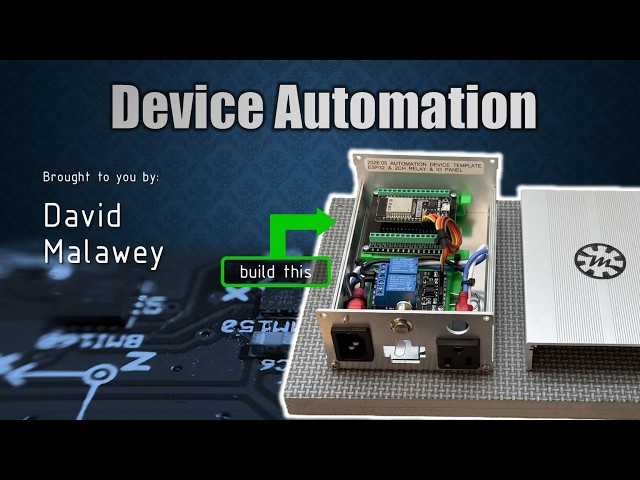 The simplest possible machine automation design tutorial.