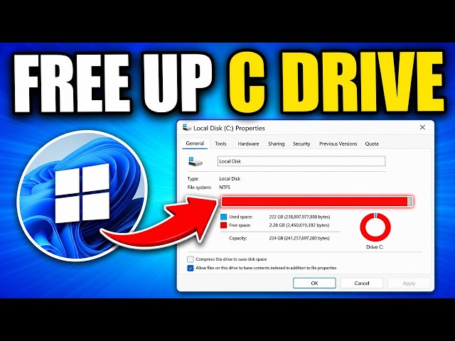 How To Lower Space Disk C Windows 11