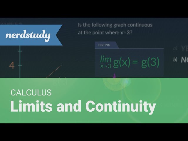 Limits and Continuity | Calculus - Nerdstudy