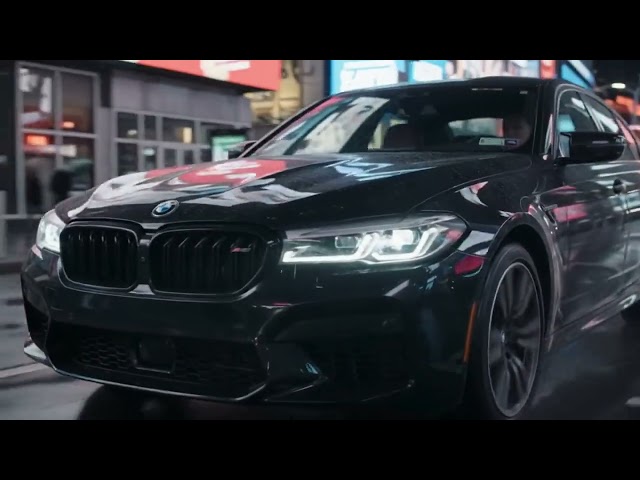 Cruising through New York City in a BMW 🏙️🚘