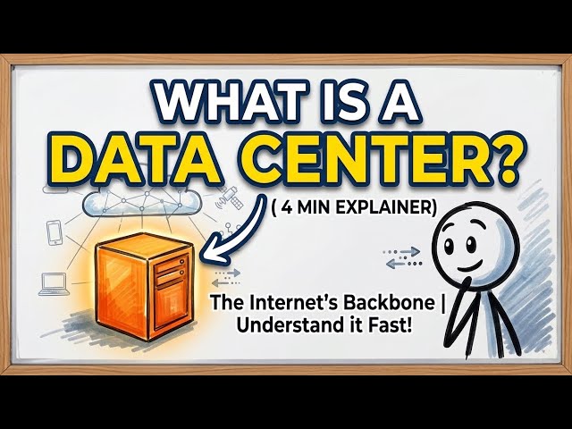 What Is a Data Center? How the Cloud Really Works (Simply Explained)