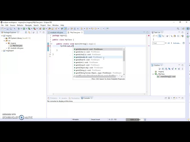 Create Java project in Eclipse