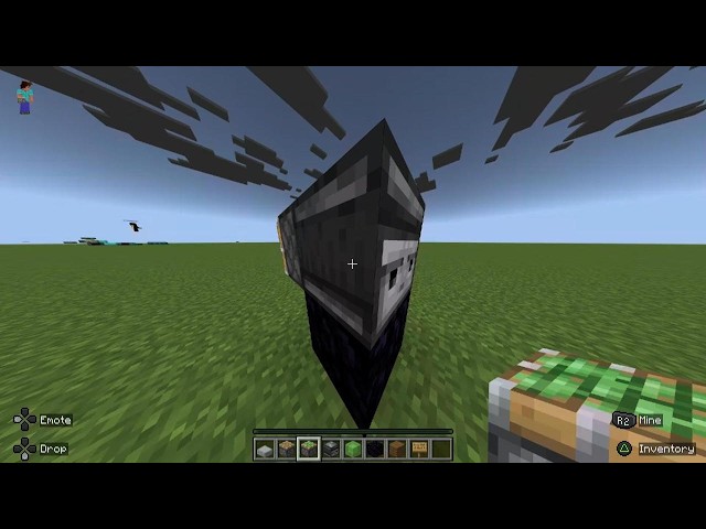 how to make an easy flying machine in minecraft bedrock and java