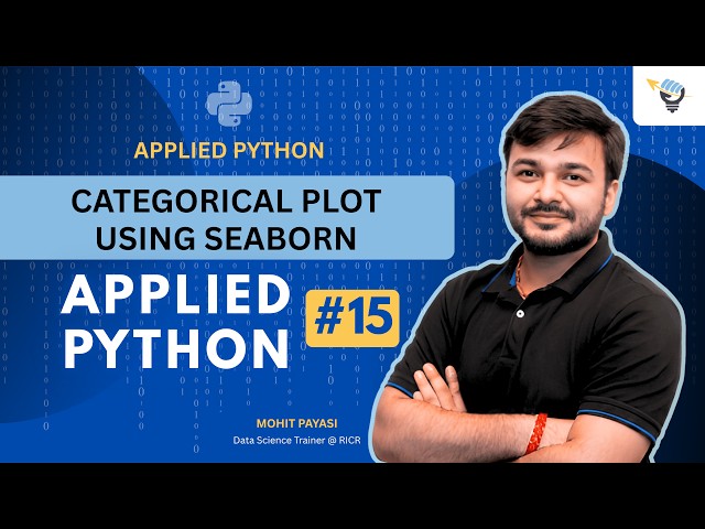 Categorical Plot Using Seaborn  | Applied Python #15
