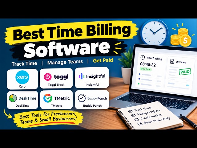 Best Time Billing Software | Top Time Tracking & Billing Tools