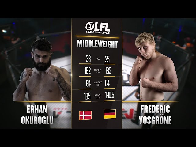 LFL 1 Free Fight: Frederic Vosgrone vs. Erhan Okuroglu