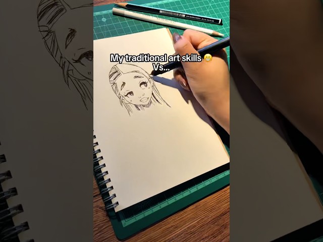 If you’re a traditional artist who struggle with digital art, this is for you😭🙌💕