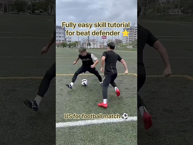 football skill tutorial ⚡#football #footballskills #footballplayer #tutorial #soccer #soccerskills