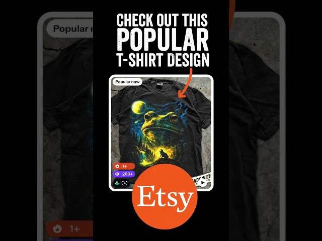 Popular T-Shirt Style on Etsy 1 (Aug 2026)