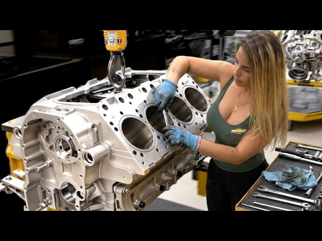 Inside Chevrolet’s V8 Engine Plant – Building Powerful Engines that last 200,000+ miles