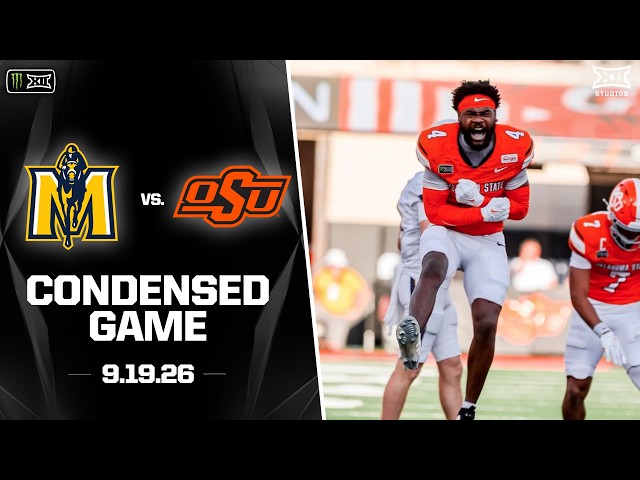 Murray State vs. Oklahoma State Condensed Game | 2026 Monster Energy Big 12 Football