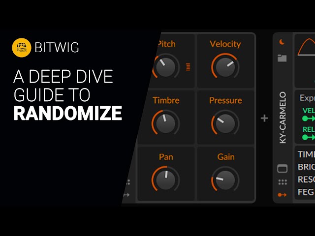 Understanding Bitwig RANDOMIZE device - Guide tutorial