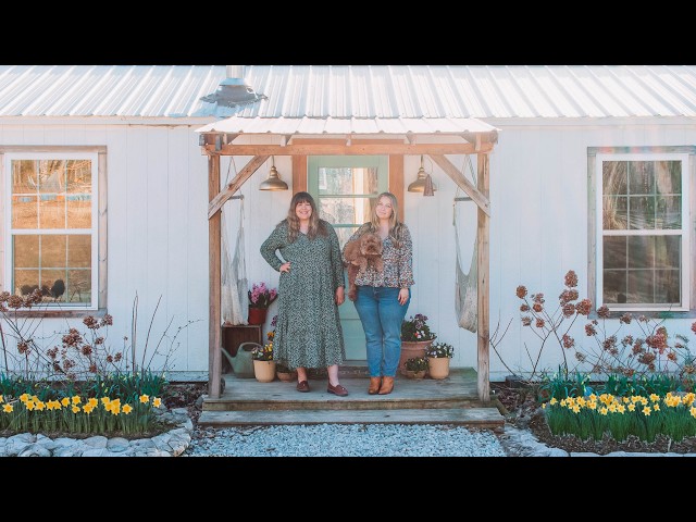 We Turned a SHED into a HOME (Tiny Cozy Cottage Tour)