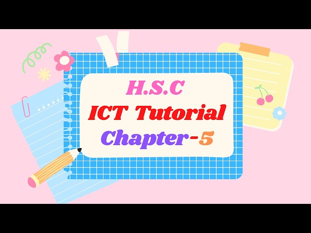 উচ্চ মাধ্যমিক তথ্য এবং যোগাযোগ প্রযুক্তি অংশে প্রোগ্রামিং ল্যাঙ্গুয়েজ এর বেসিক আলোচনা By Motiar Sir